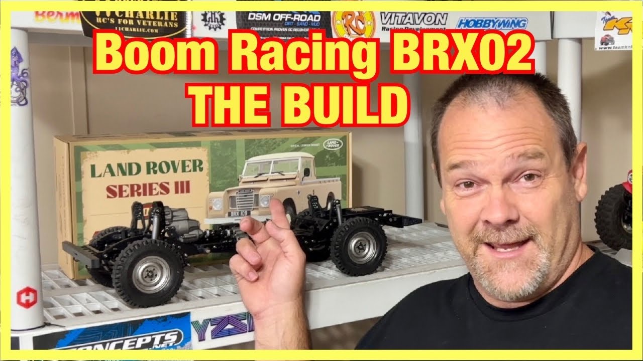 Building the Boom Racing BRX02 SERIOUSLY AWESOME