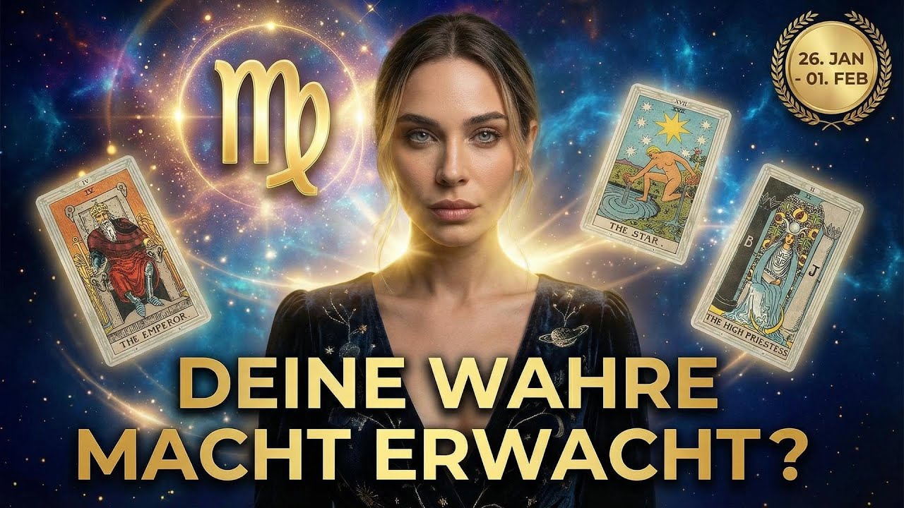 ♍ JUNGFRAU Tarot 26. JAN - 01. FEB: DEINE WAHRE MACHT ERWACHT! Der Aufstieg zur Autorität beginnt!