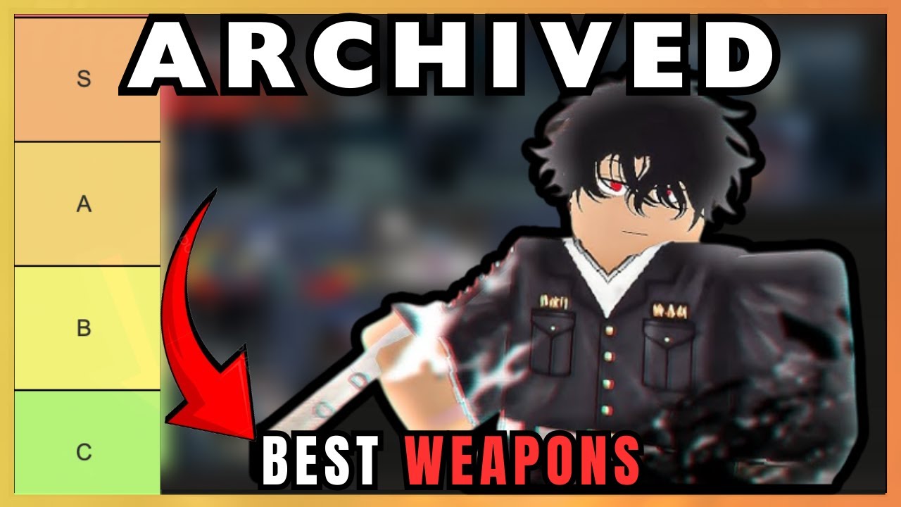 Roblox Archived Weapons Tier List You Can&rsquo;t Ignore!