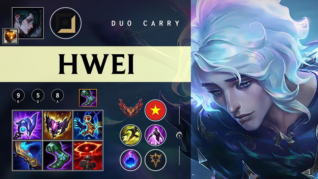 Hwei Carry vs Kai'Sa - VN Grandmaster Patch 26.03