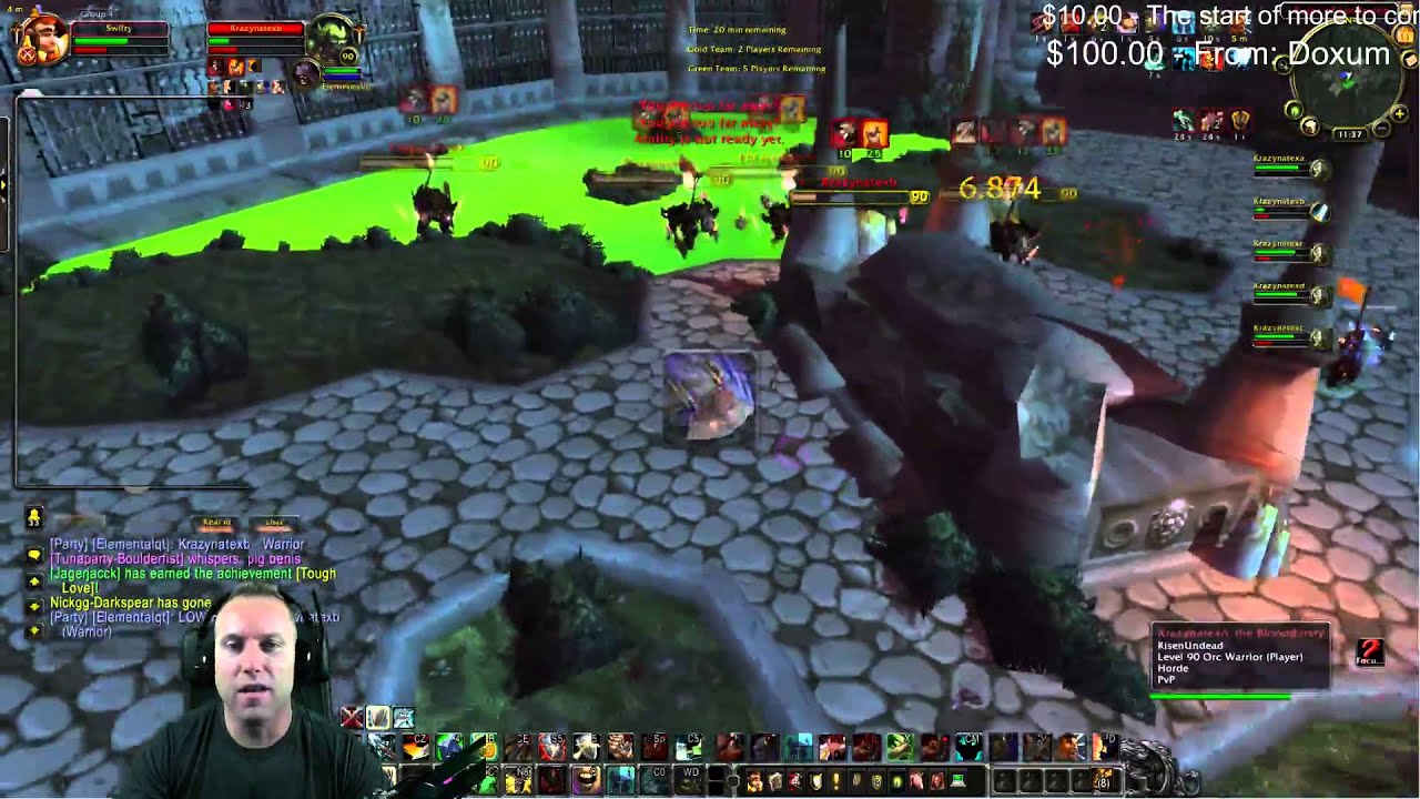 Wargame 2 vs 5 with ElementalQT (Livestream Highlight)