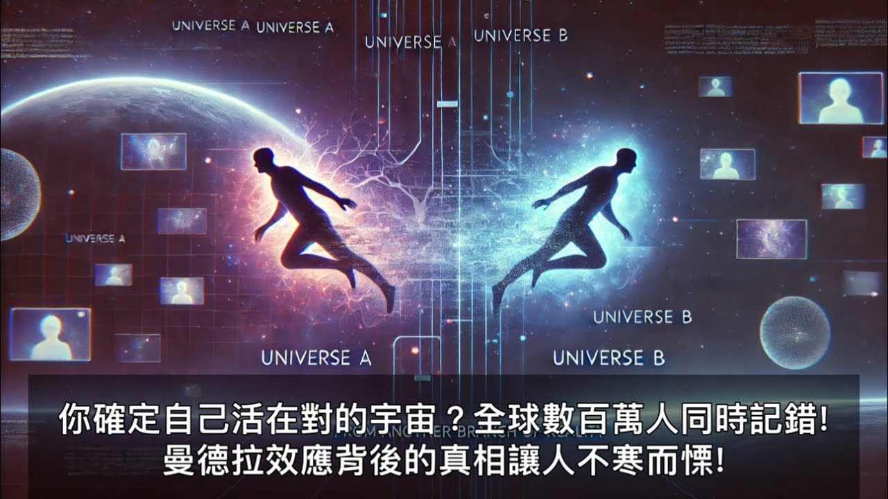 你確定自己活在對的宇宙？全球數百萬人同時記錯，曼德拉效應背後的真相讓人不寒而慄!