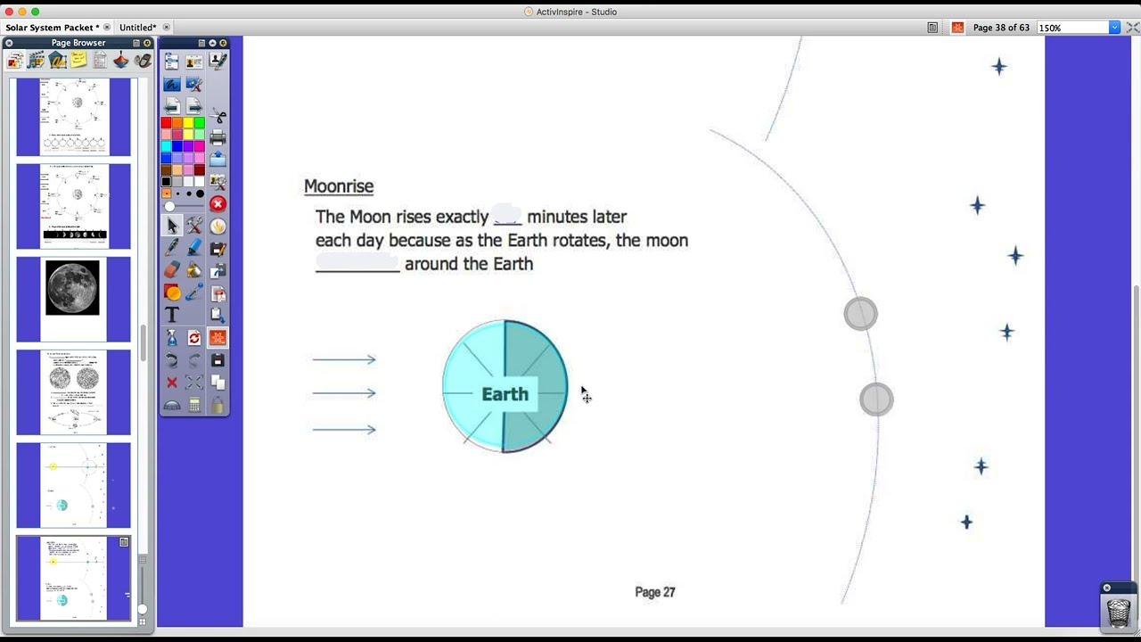 Why the Moon Rises later Each Day