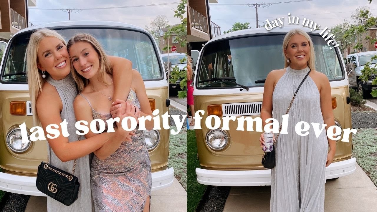 COLLEGE DAY IN MY LIFE @ TCU: my last sorority formal ever!!