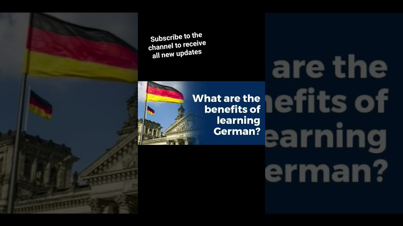 Why learn German? If you are interested, subscribe to the channel ليه و ازاي تتعلم الماني