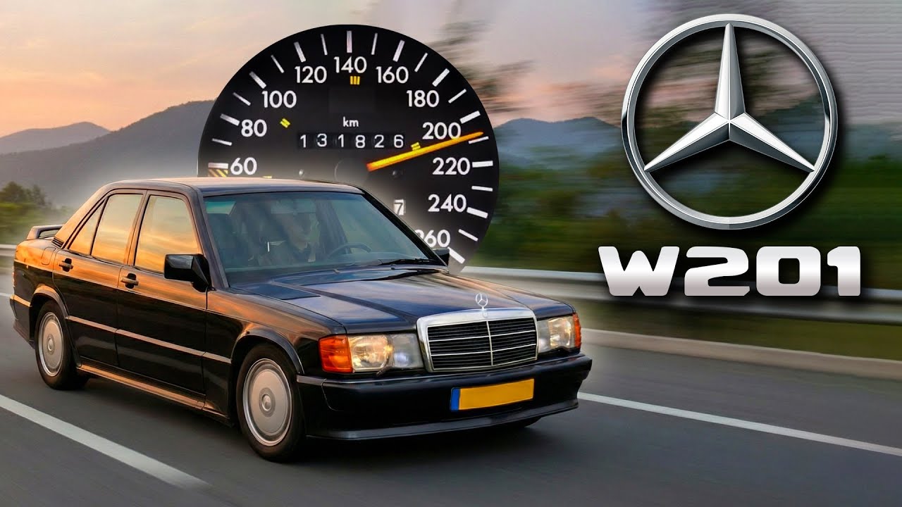 Mercedes 190 W201 Acceleration Battle | From 190D to Brabus 190E 3.6 S