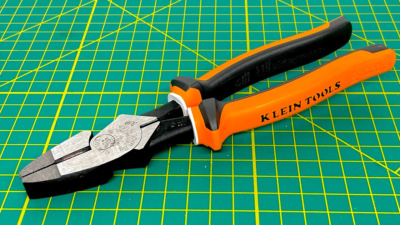 Изолированные плоскогубцы линейные Klein Tools