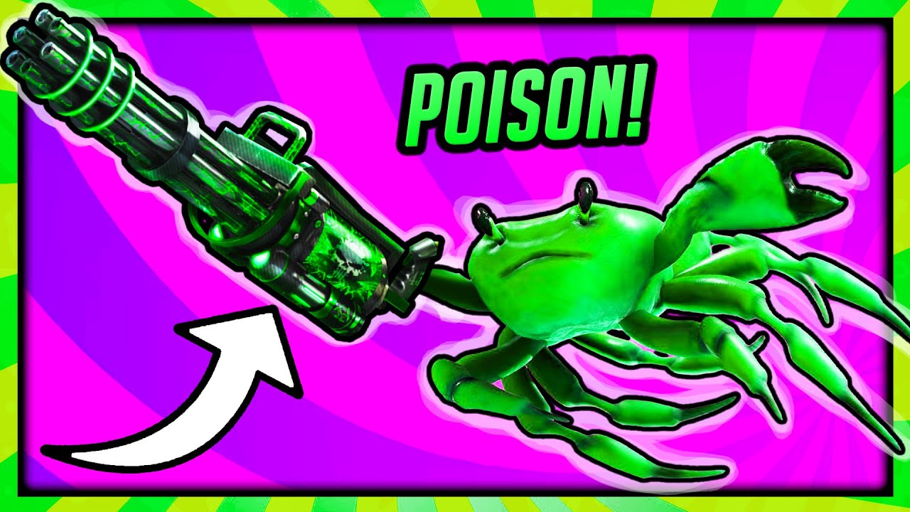 I Built A POISON MINIGUN In Crab Champions!