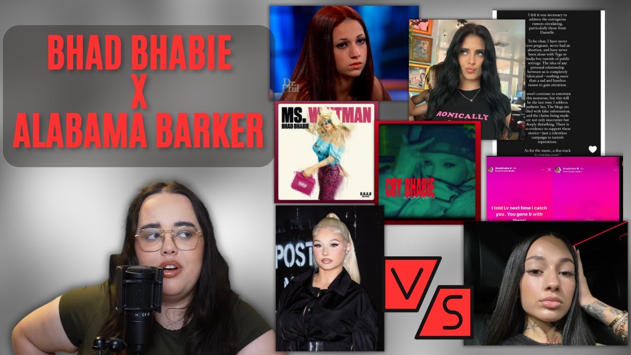 The (Almost) Entire Bhad Bhabie Alabama Barker Feud - Explained