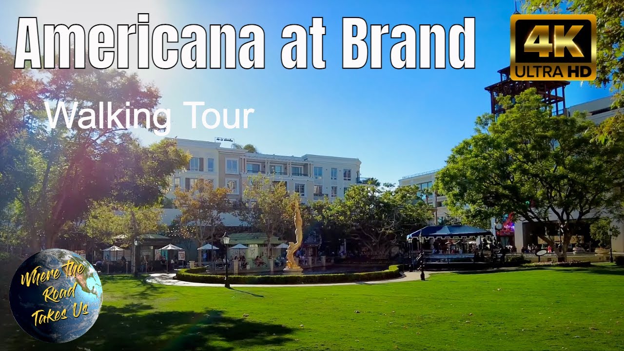 [4K] Americana at Brand Walking Tour - Glendale, CA
