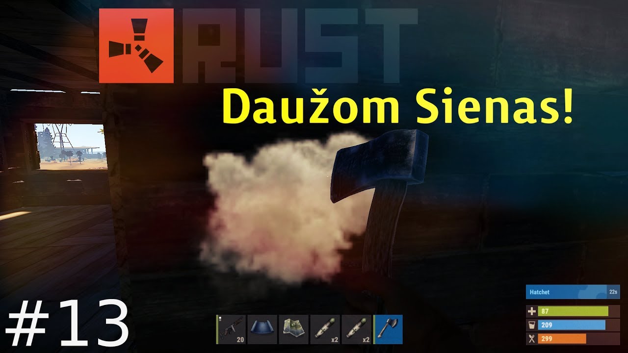 Rust Lietuviškai! - #13 Daužom Sienas!