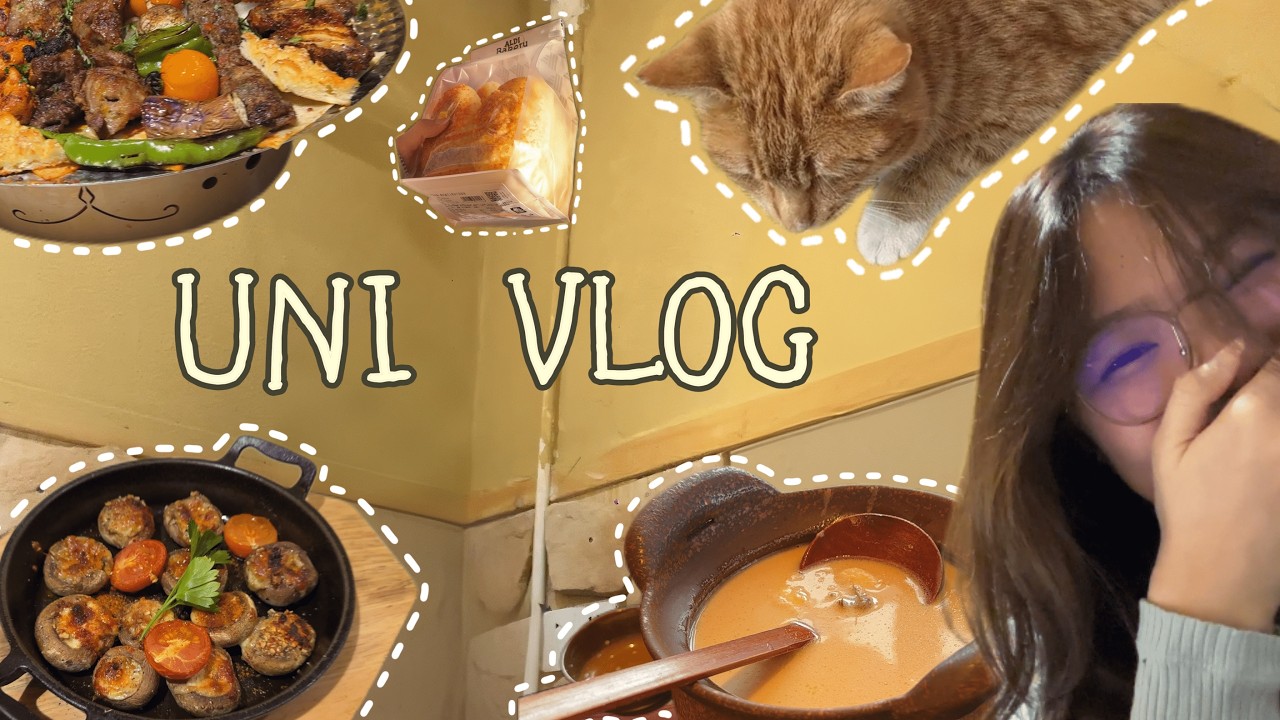 UNI VLOG📕普通开学周里的不普通moment