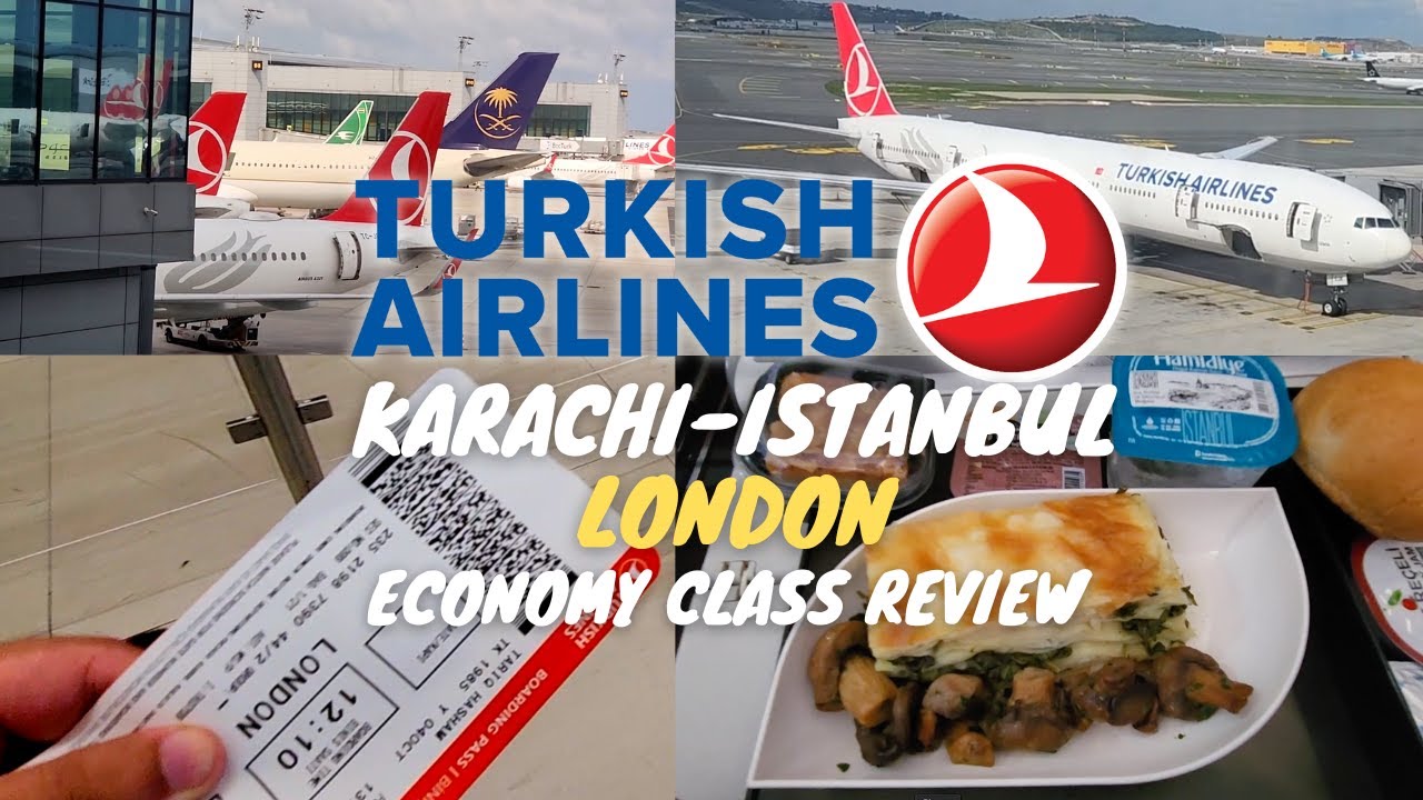 Карачи - Стамбул - Лондон I Обзор эконом-класса Turkish Airlines I Аэропорт IST I Аэропорт Хитроу
