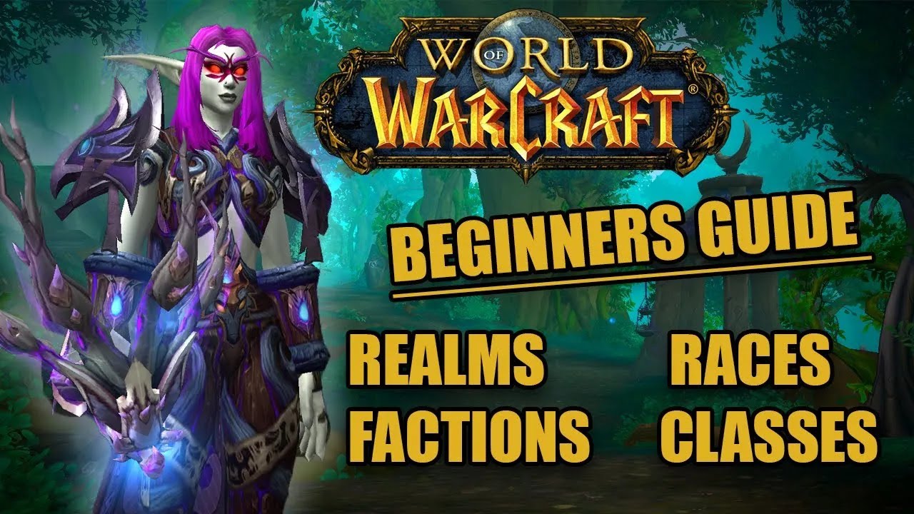 World of Warcraft Beginners Guide: Realms, Factions, Races and Classes!