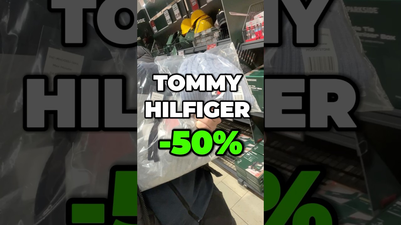 Tommy Hilfiger w Lidlu za połowę ceny?! #lidl #promocja #rabat #zniżka #cheaply