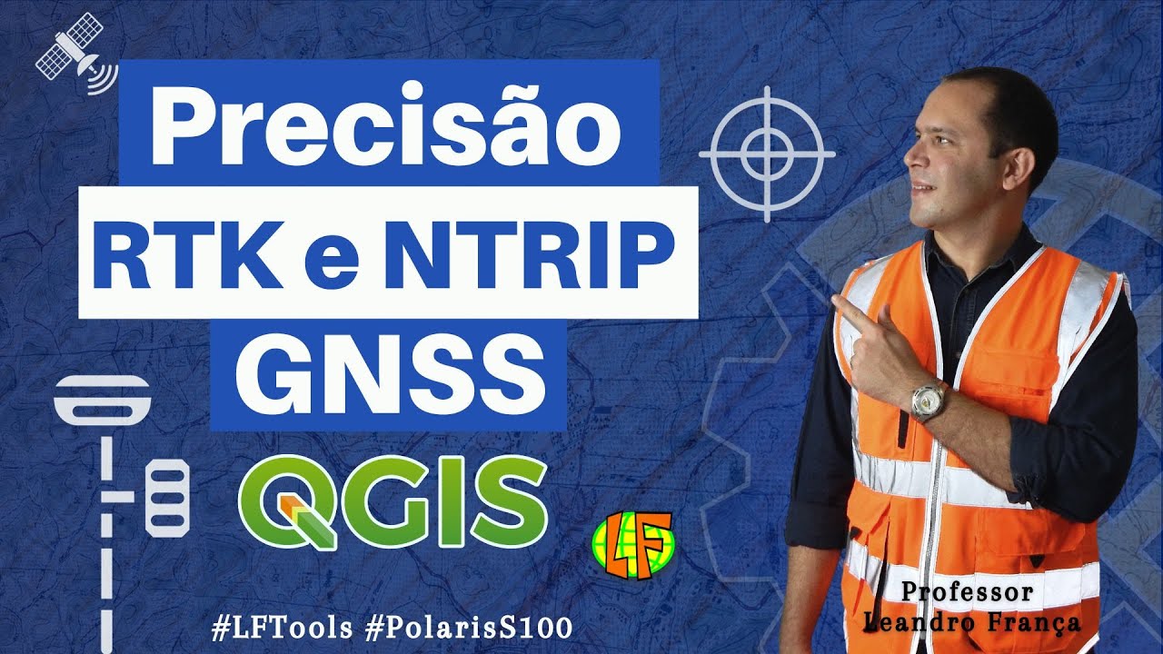 Como validar a precisão de pontos RTK e NTRIP no QGIS