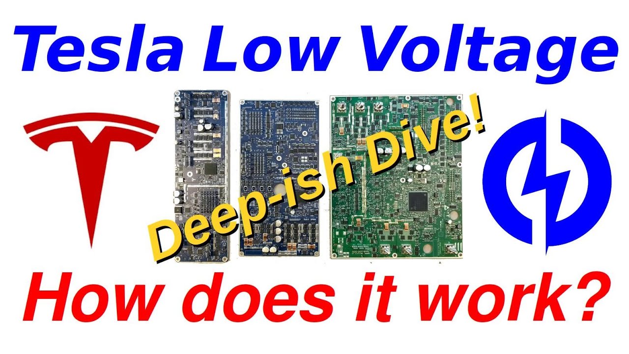 Tesla Low Voltage  - How does it work?  DEEPish DIVE!