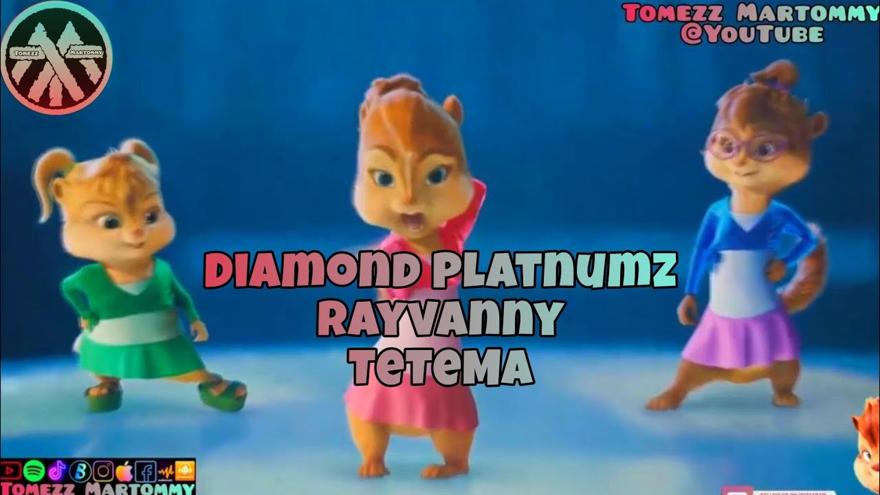 Rayvanny ft Diamond Platnumz - TeTema | Chipettes | Tomezz Martommy | Alvin & Chipmunks