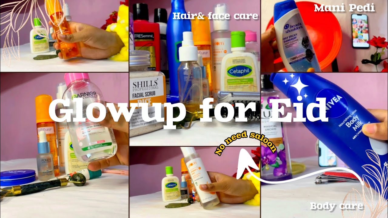 Glowup for Eid 💫/skincare/Haircare/body care/home remedies /alishaeshal 
