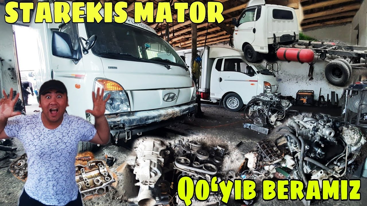 KIA BONGO VA HUNDAY PORTER VA HUNDAY SITAREKIS GAZEL SPRENTER AVTOMABILLARIGA MSTOR ALMASHTIRISH VA