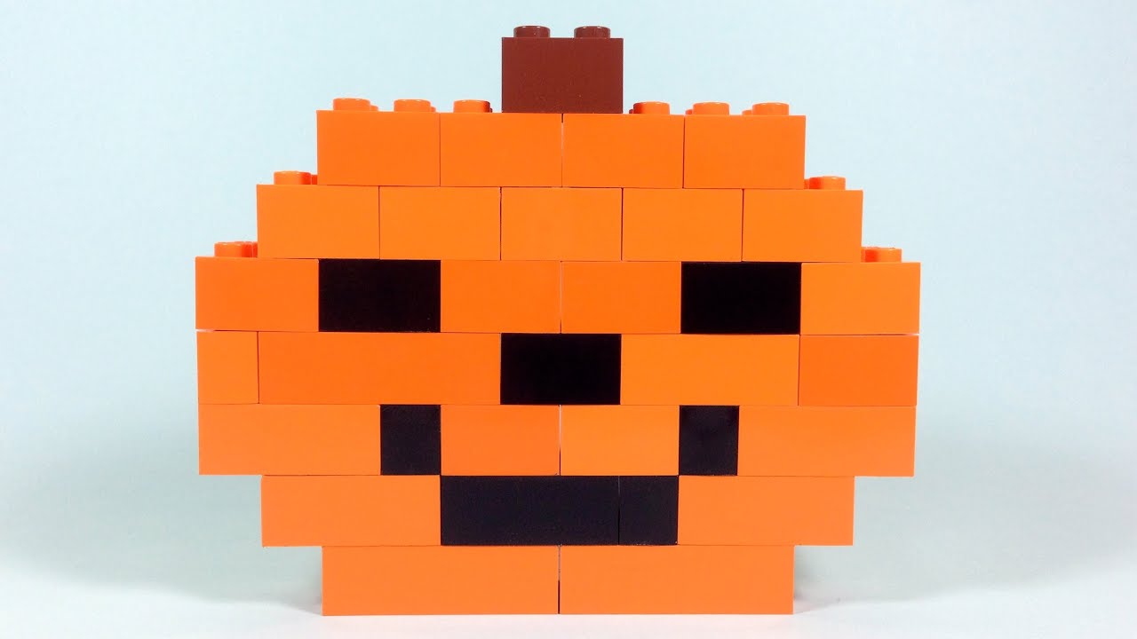 How To Build Lego HALLOWEEN PUMPKIN - 6177 LEGO® Basic Bricks Deluxe Projects