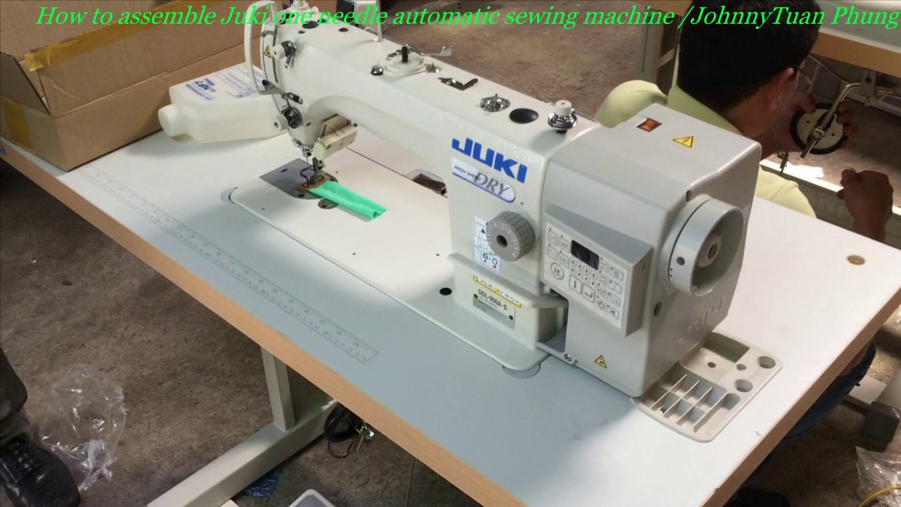 Lắp 100 chiếc máy 1kim điện tử - JUKI DDL-900A Automatic single needle sewing machine.