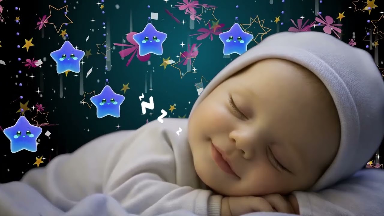 Baby Sleep Music💤 Baby Drift into Deep Sleep in 2 Minutes | Instant Calm 🎵 Mozart & Brahms Lullabies