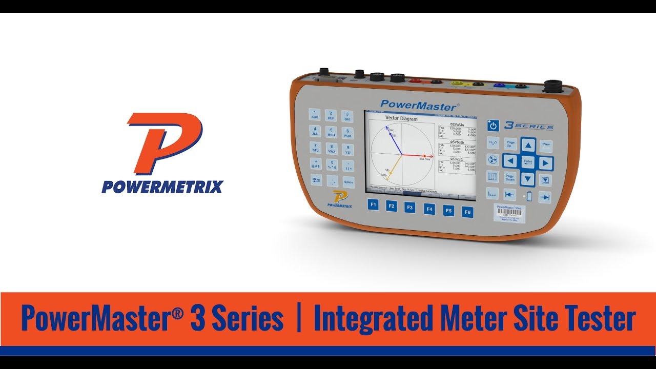PowerMaster® 3 Series Handheld Integrated Meter Site Tester