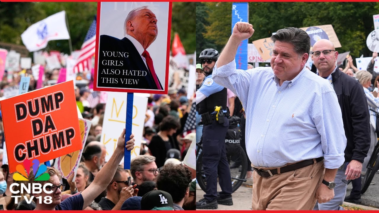 WATCH: Gov. Pitzker Leads Thousands at 
