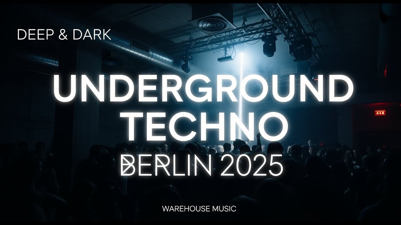 DEEP UNDERGROUND TECHNO – Berlin Style Mix | Dark Techno 2025 | Warehouse Music