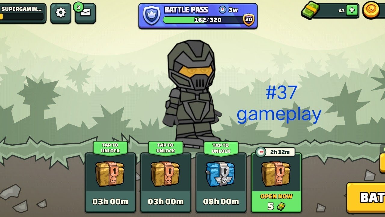 17 kills || crossfire map || #37 || mini militia gameplay