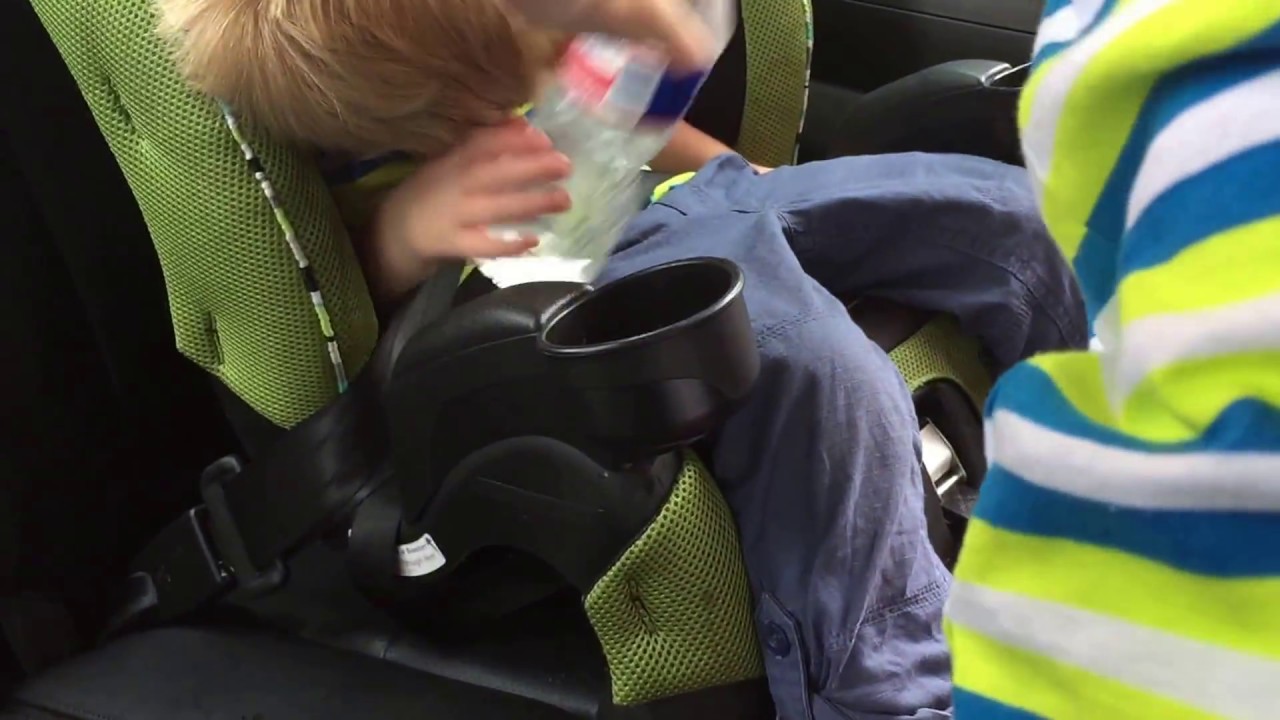 The Toddler Sleeps Thru Being Vacuumed.