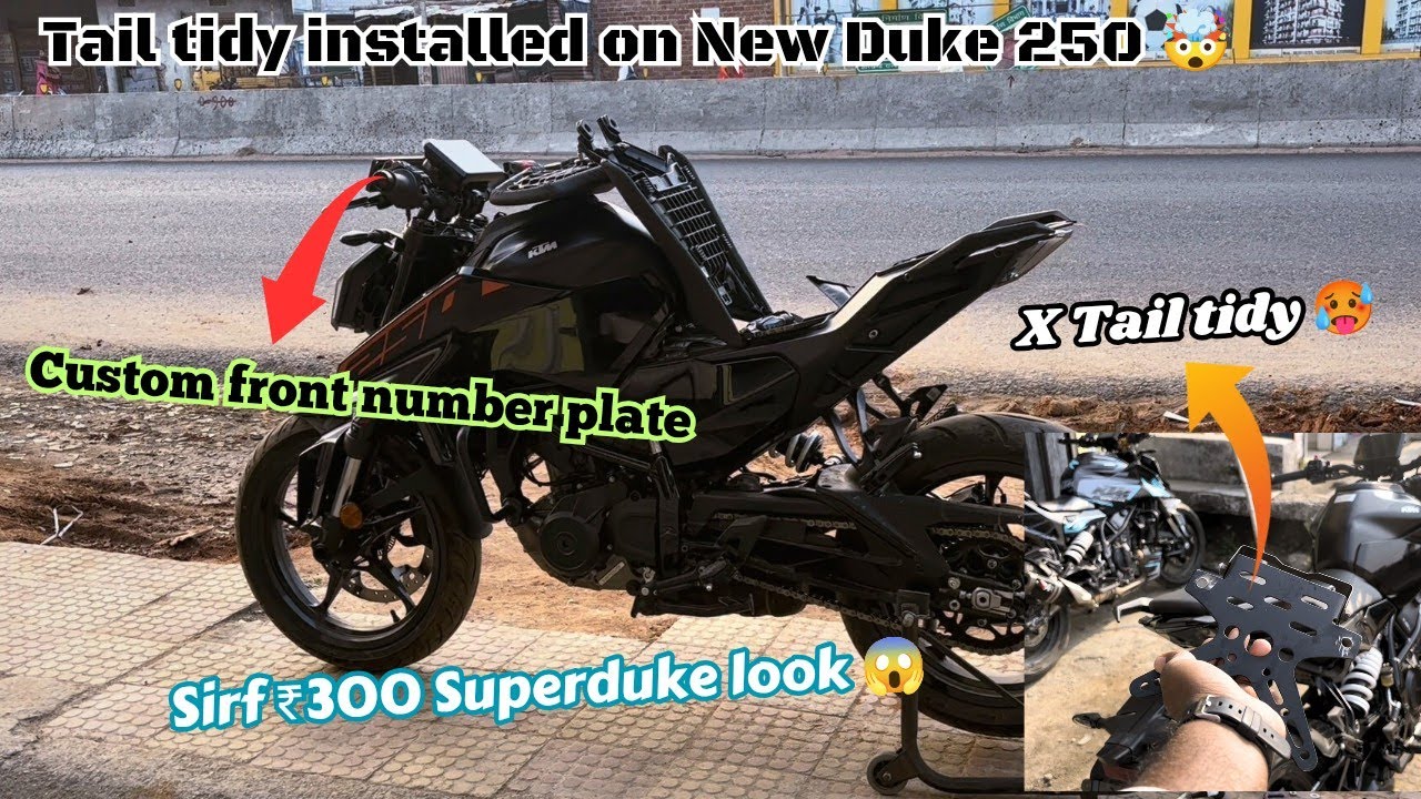 New Duke 250 Full custom modified 🤯 | Look like superduke in just ₹300 😱| Best modified Duke 💯