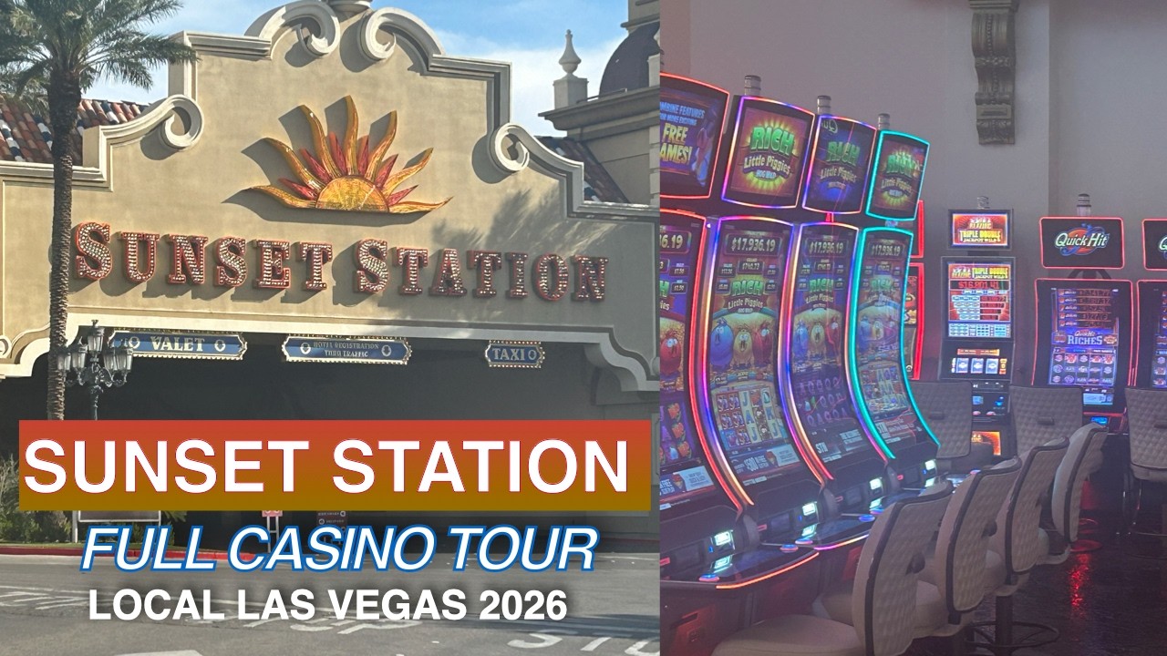 BETTER THAN THE LAS VEGAS STRIP | SUNSET STATION CASINO| TOUR | #unclegrandpahaven #localvegas
