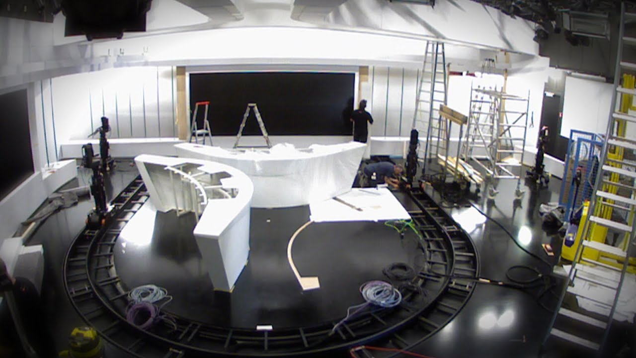 Making of du studio actu – RTS