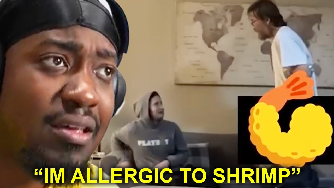 JiDion Reacts To Pred Whipping Out His Shrimp!