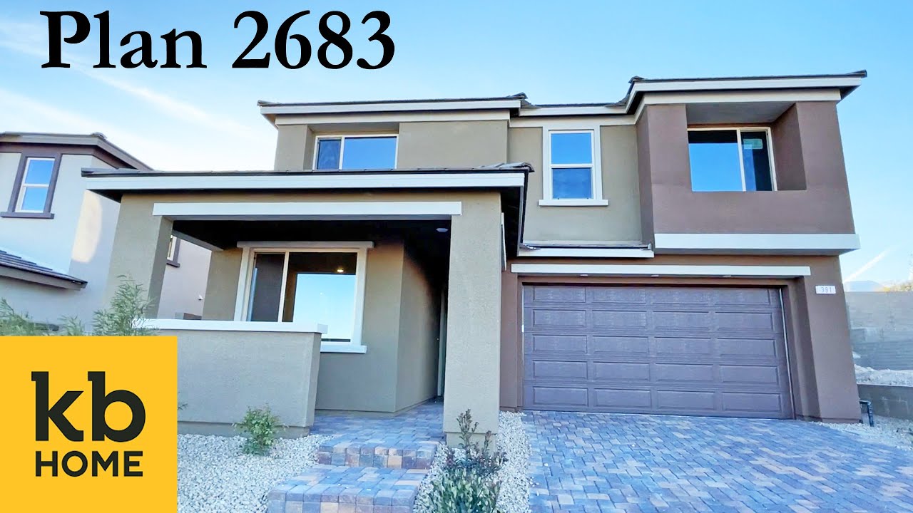 New KB Homes in Summerlin 2683 SqFt - $478K | Bristle Vale in Las Vegas | 4BD - 3BTH - Home For Sale