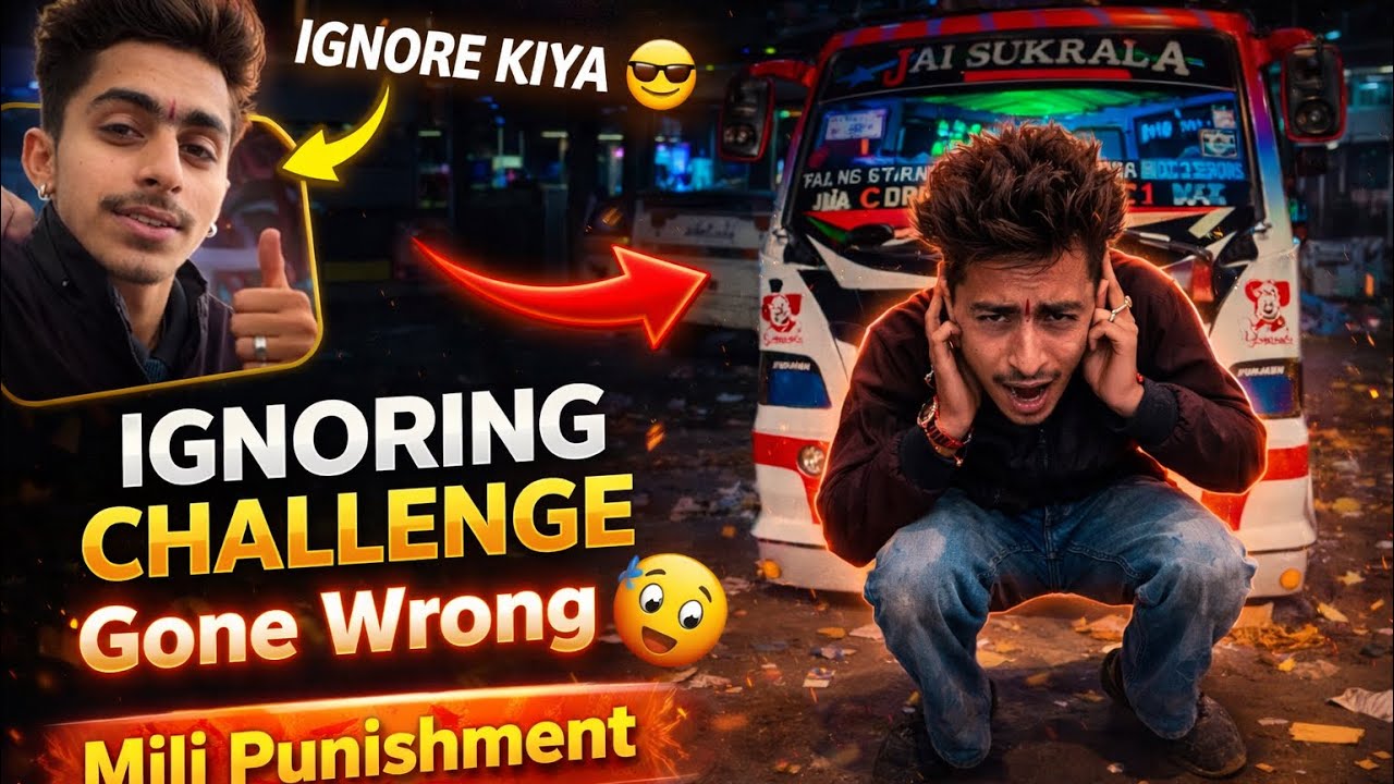 Ignoring Challenge Gone Wrong 🥹 Mili Punishment 💔 #160