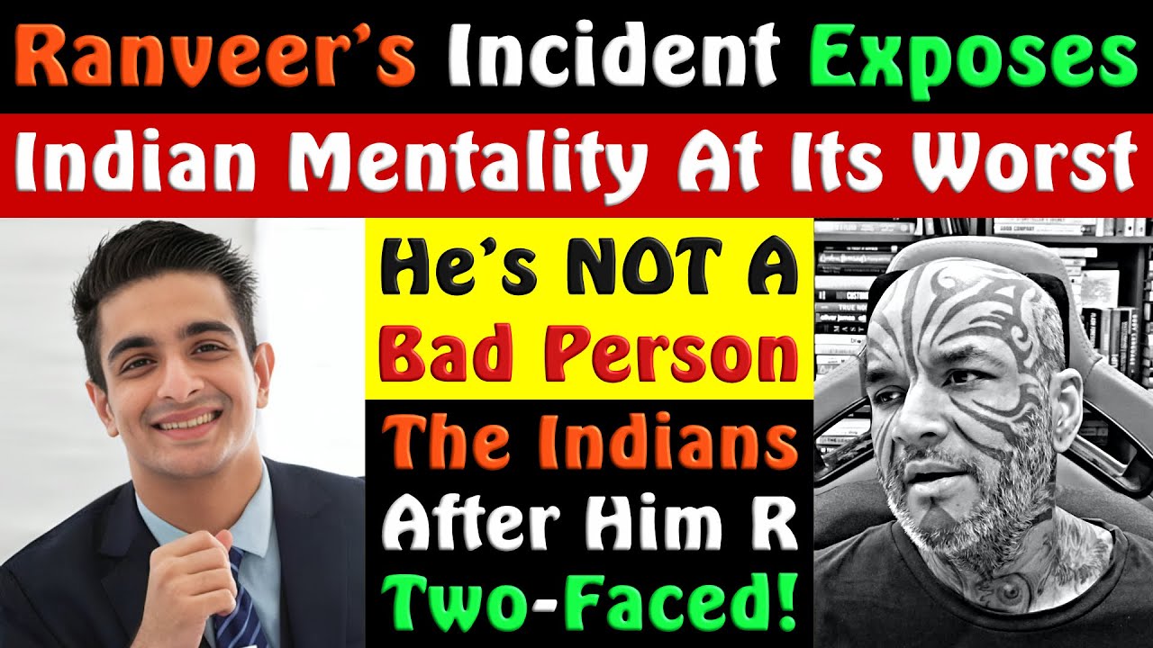 INDIAN MENTALITY AT ITS WORST Gets Exposed With Ranveer Allahbadia PR Disaster. Video 8201