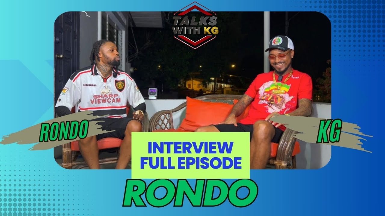 Rondo talks how he started music,Getting shot,Fight with Trinidad Killa and more. 