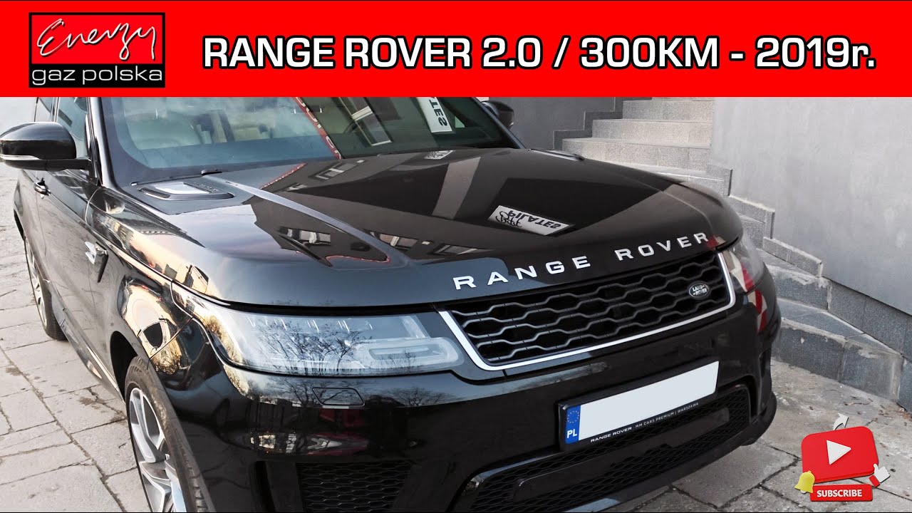 MONTAŻ LPG RANGE ROVER SPORT 2.0 BEZPOŚREDNI WTRYSK 300KM 2019R NA GAZ BRC W ENERGY GA POLSKA