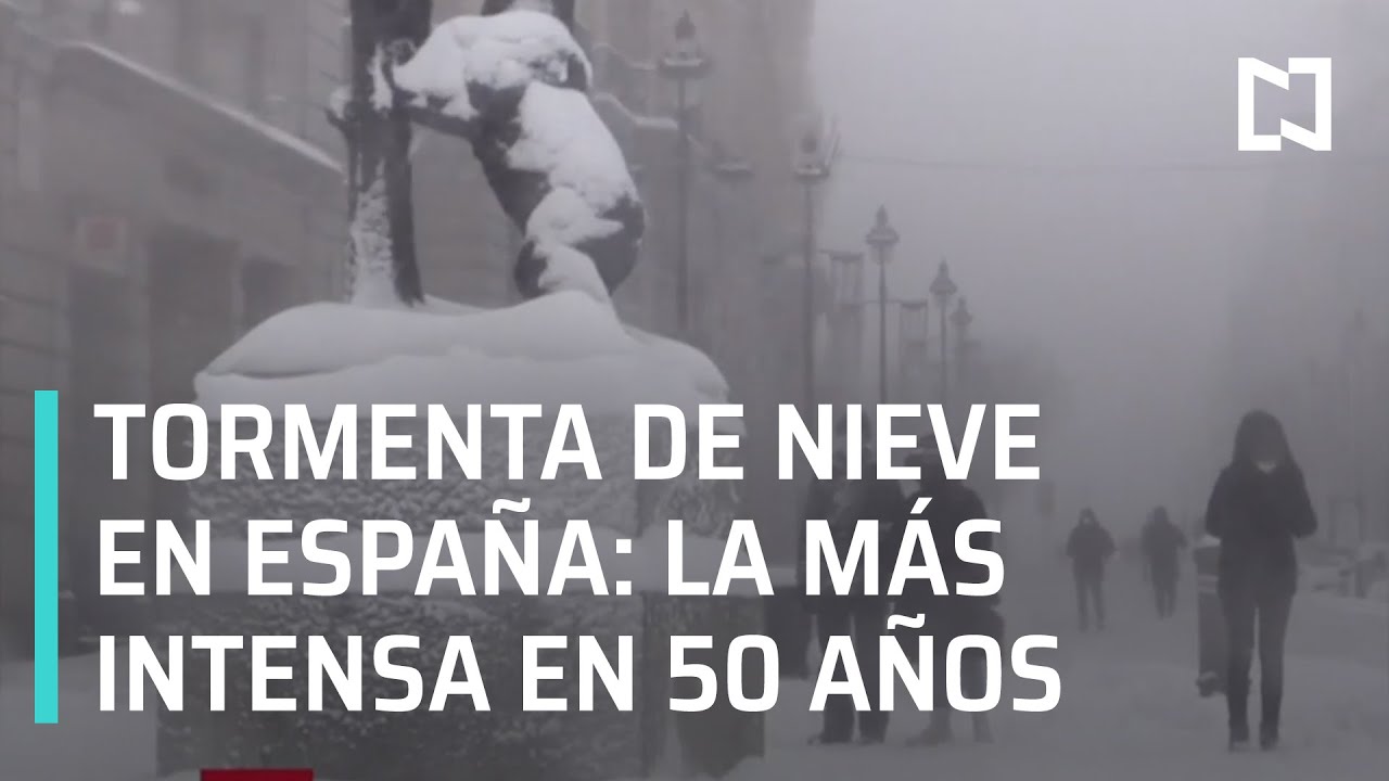 Tormenta Filomena | Tormenta de nieve en Madrid - En Punto