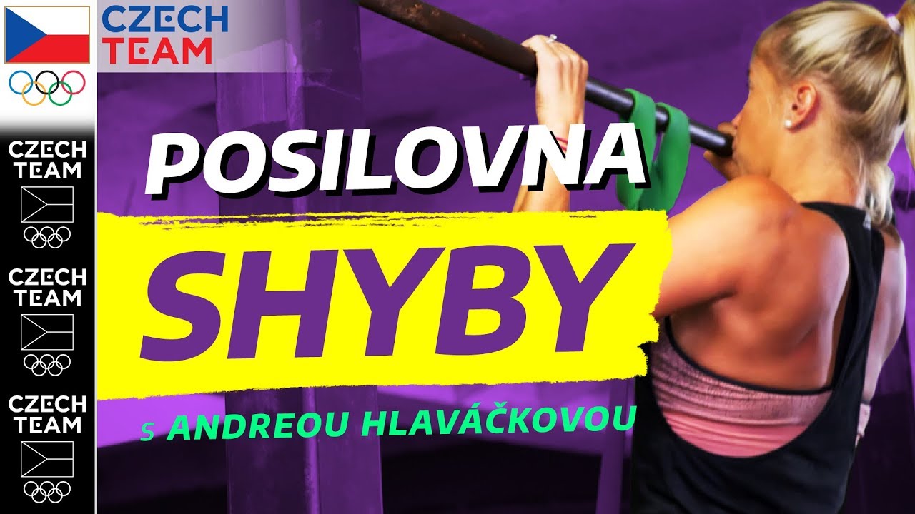 Jak správně na SHYBY?! | Cvičení s Andreou Sestini Hlaváčkovou ep. 3