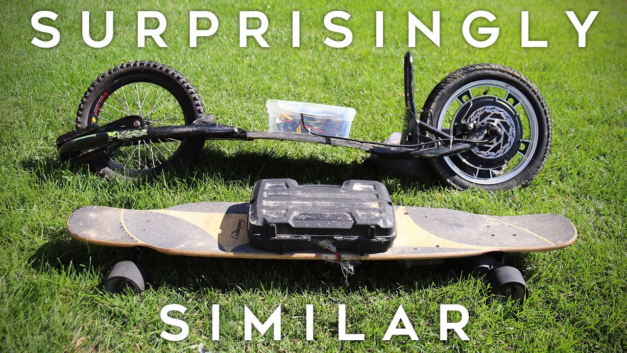 Каково это — кататься на электрическом дертсерфере?