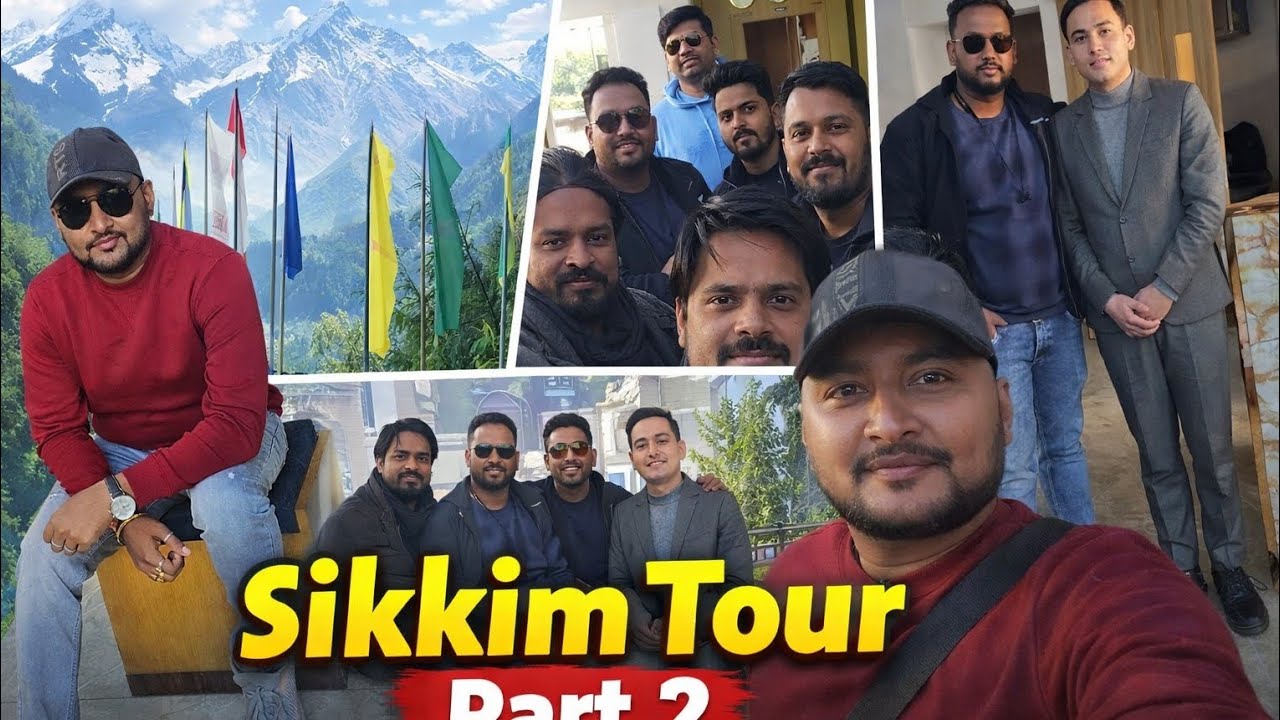 Sikkim Tour Part 2 🌄 | Mountains, Memories & Madness with Friends!