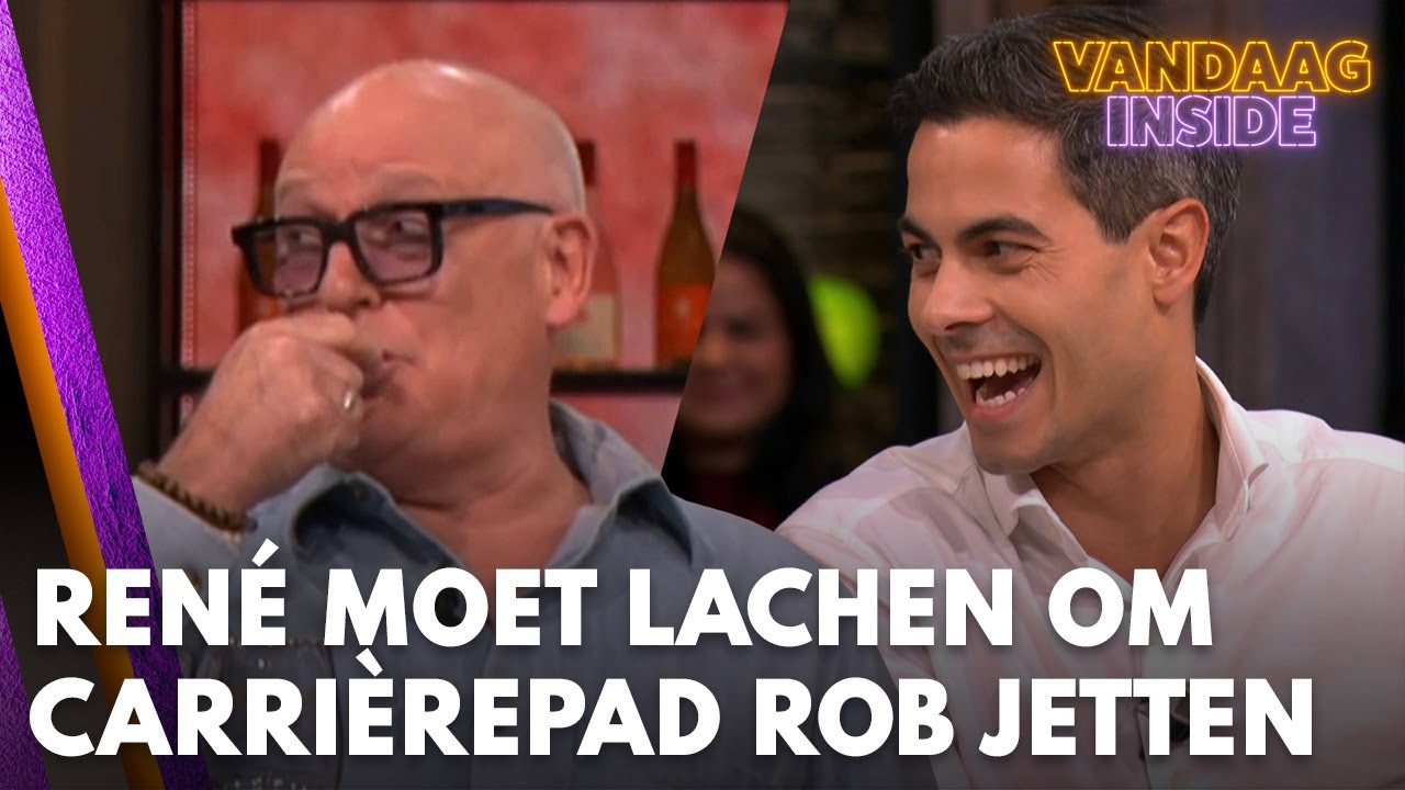 René van der Gijp moet lachen om carrièrepad Rob Jetten: ‘Prrrrrrrrrt!’ | VANDAAG INSIDE