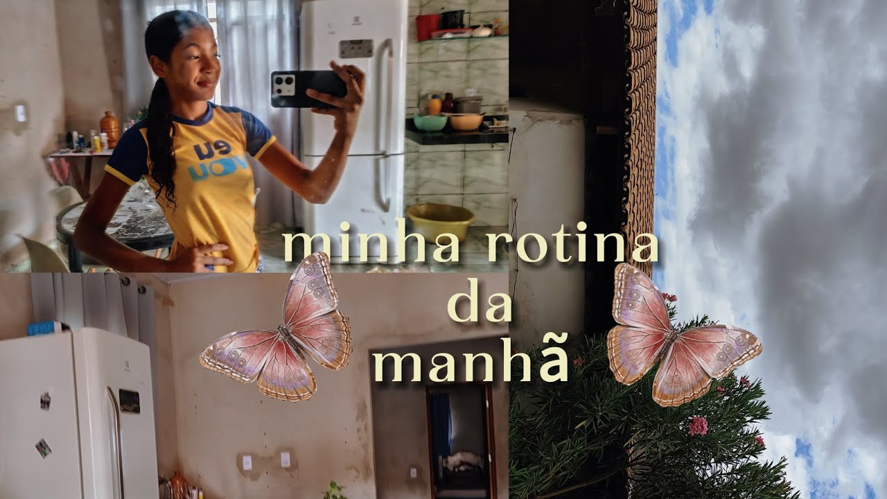 Minha rotina da manhã 😅😅