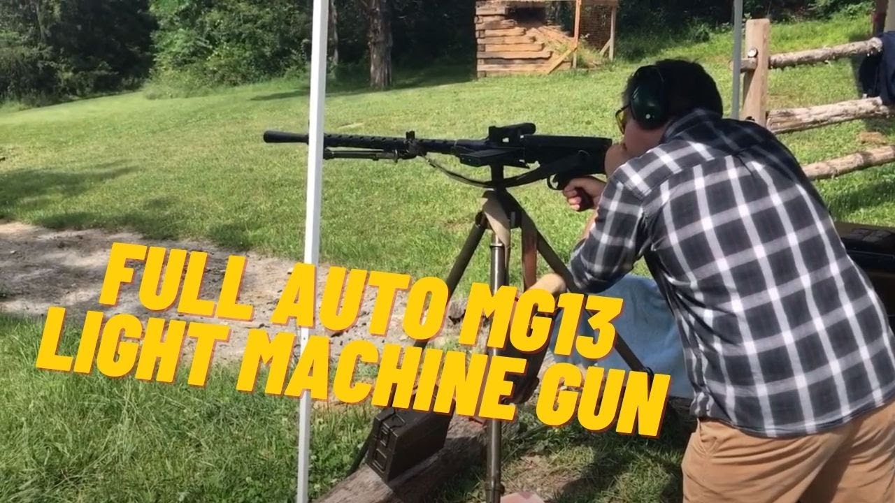 Full Auto MG13 Light Machine Gun