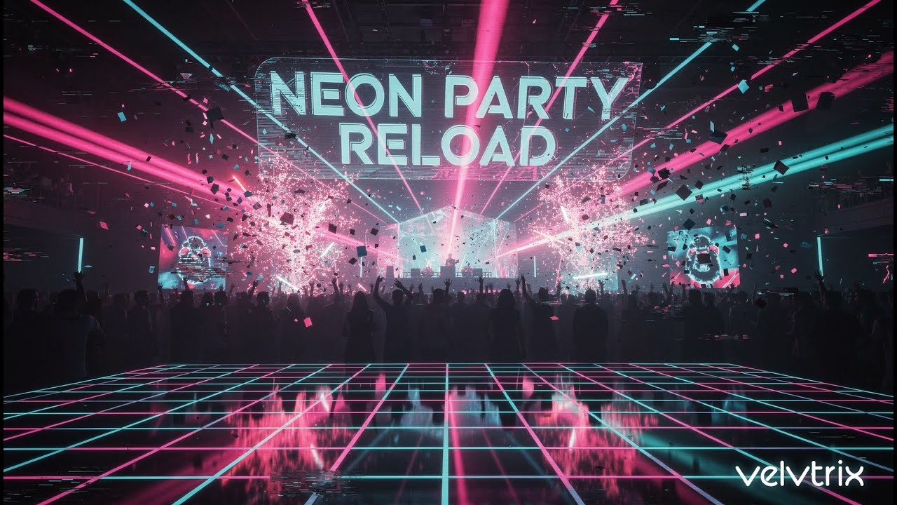 NEON PARTY RELOAD &ndash; Velvtrix | Cyberpunk &bull; Synthwave &bull; Neon EDM