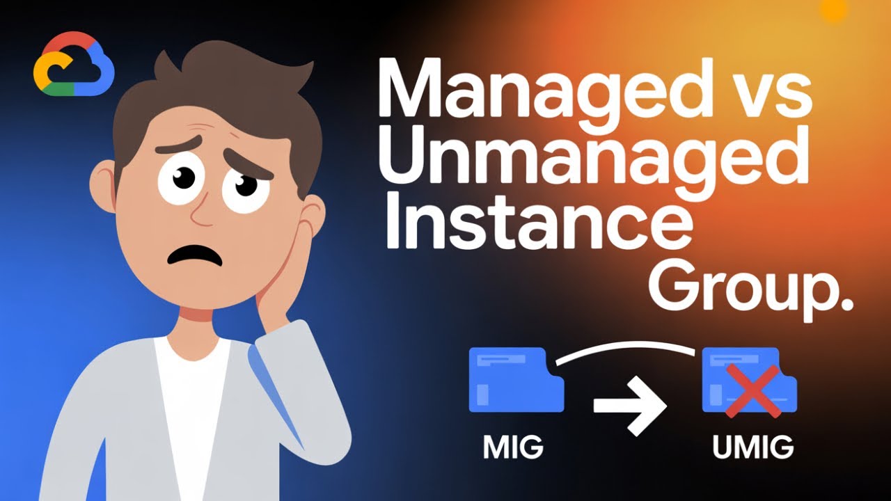 Instance Groups in Google Cloud | Managed Instance Group vs Unmanaged (Explanation + Demo) | Day 6